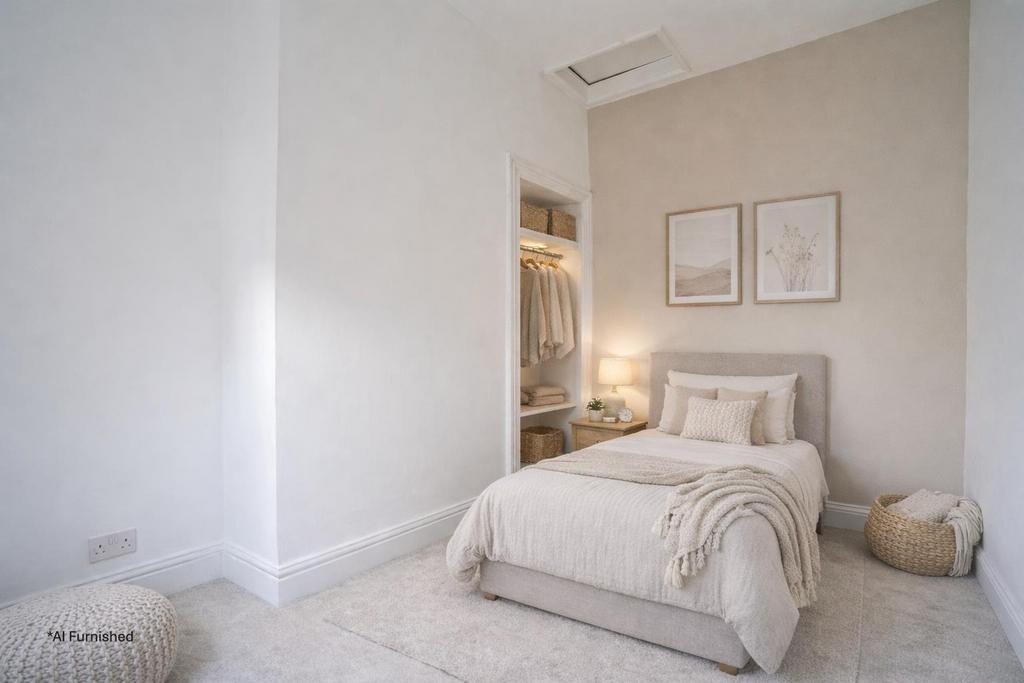 AI Furnished Bedroom