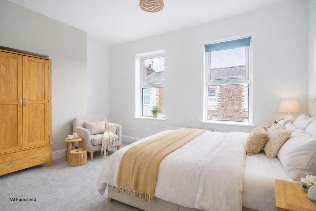 AI Furnished Bedroom