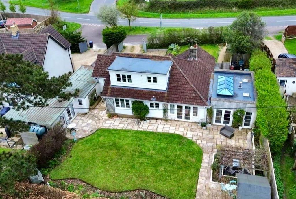 Rear Garden Aerial View