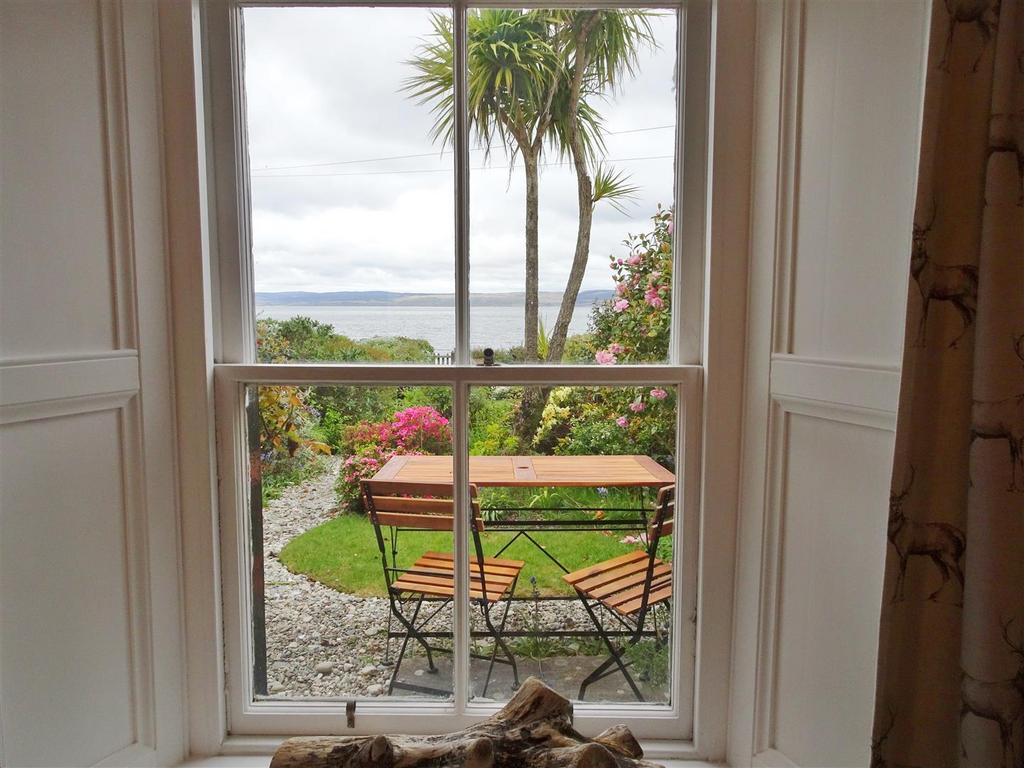 Sea view from lounge