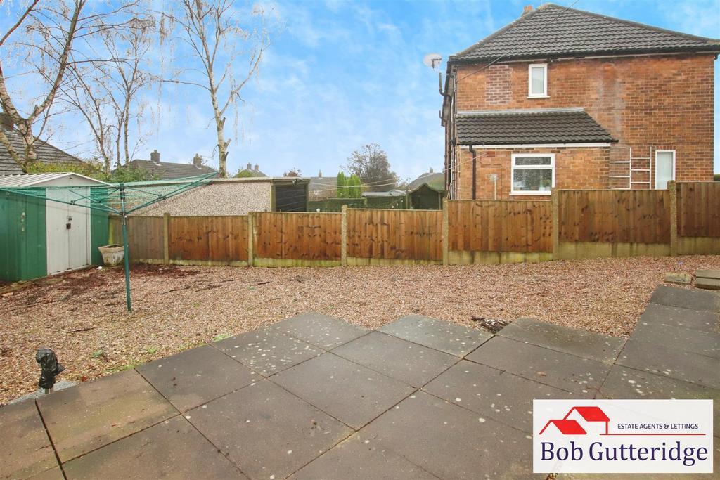 Enclosed rear garden