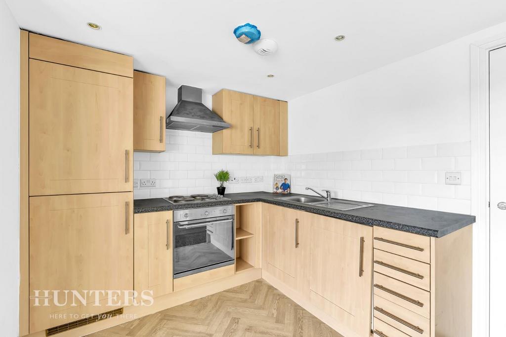 Living Room with Kitchen