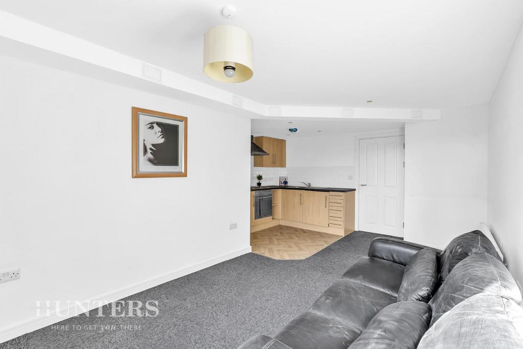 Living Room with Kitchen