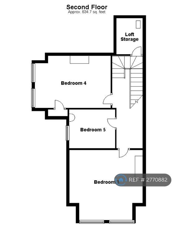 Floorplan - Second