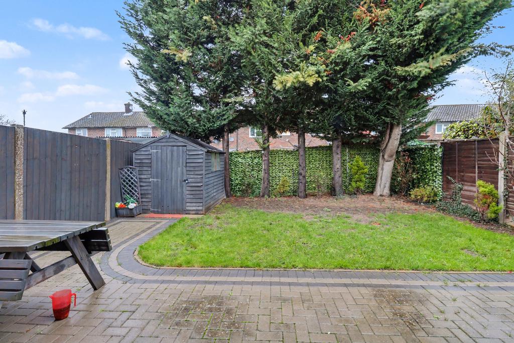 Rear garden