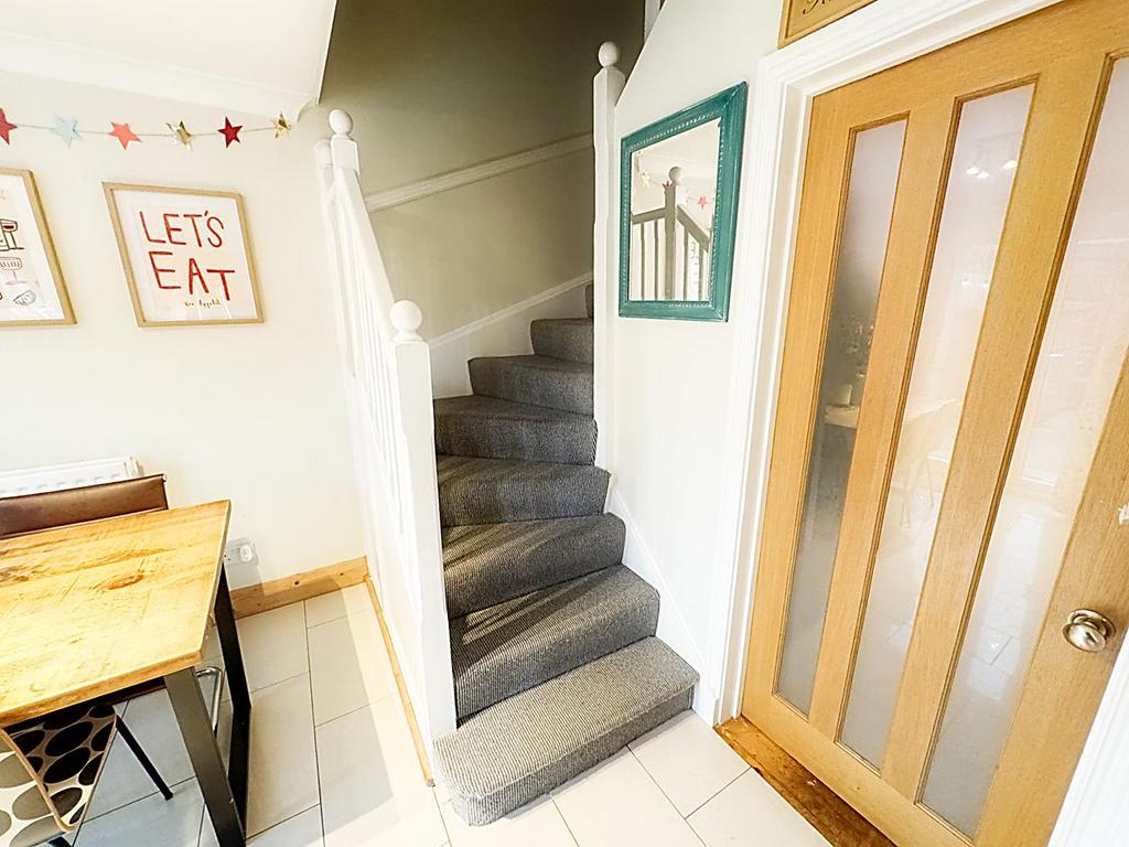 Stairs to first floor