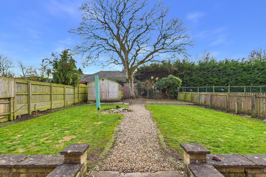 Rear garden
