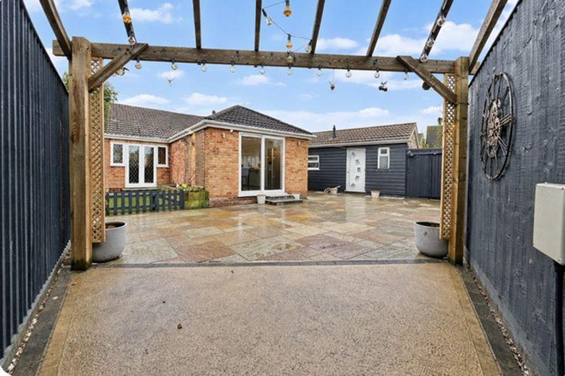 Rear garden from...