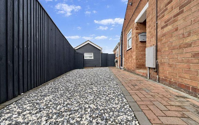 Front parking area