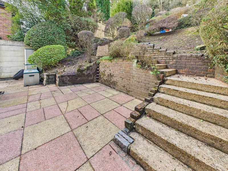Rear patio