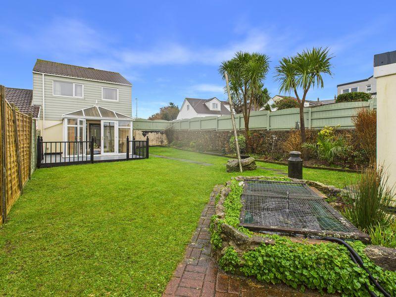 Garden and rear...