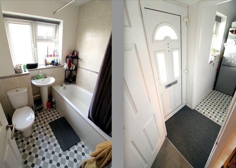 Bathroom and Hall
