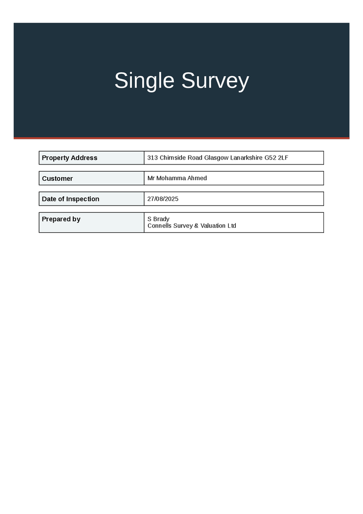Home report