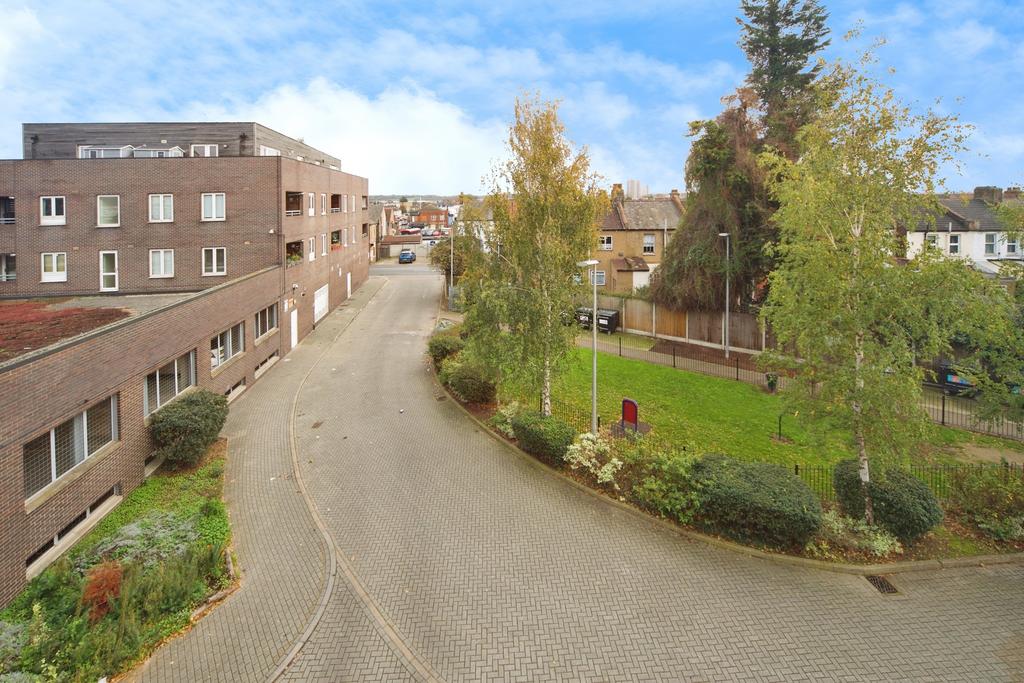 Street scene with property