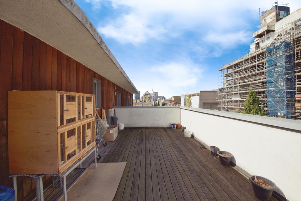 Roof terrace view, roof terrace
