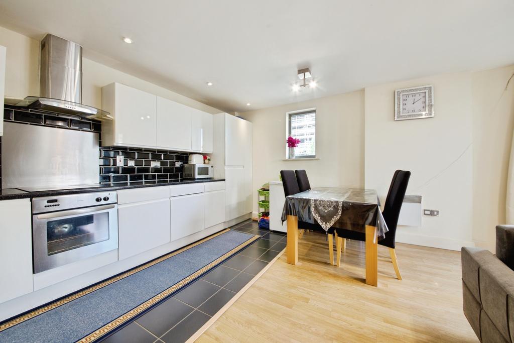 Open-plan living area