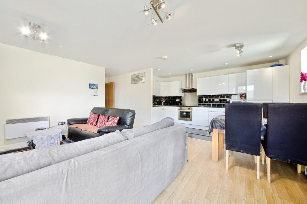 Open-plan living area, open plan living