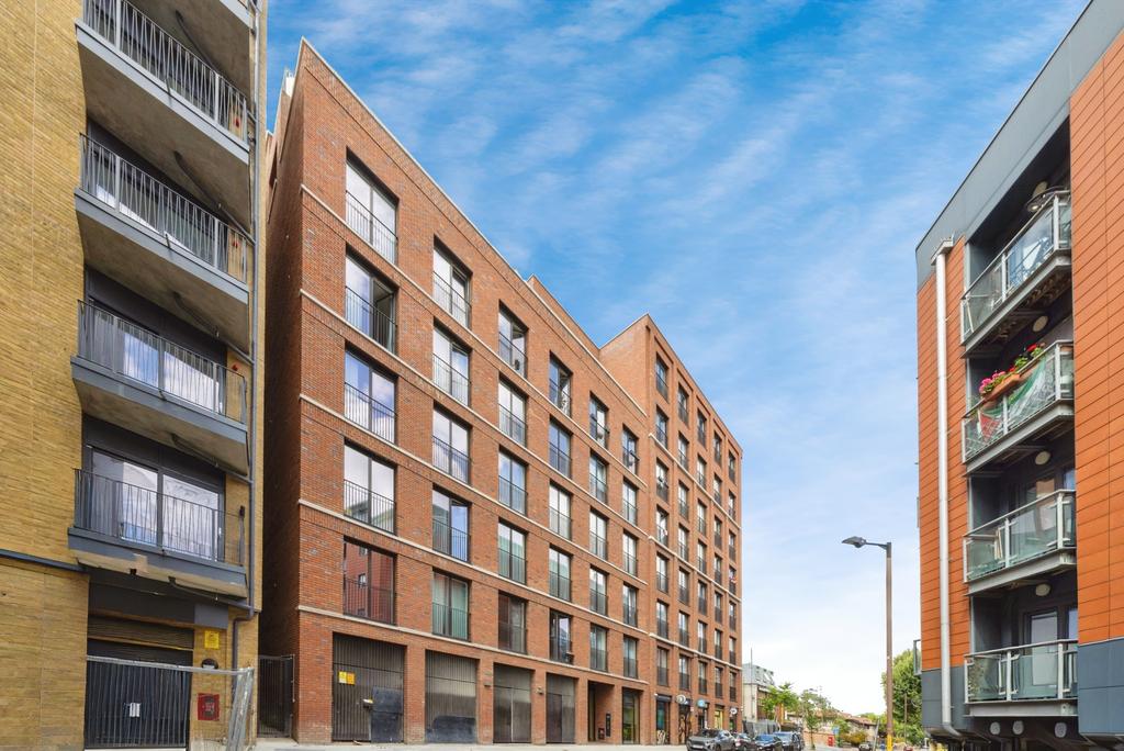 Apartment building facade, block of apartments