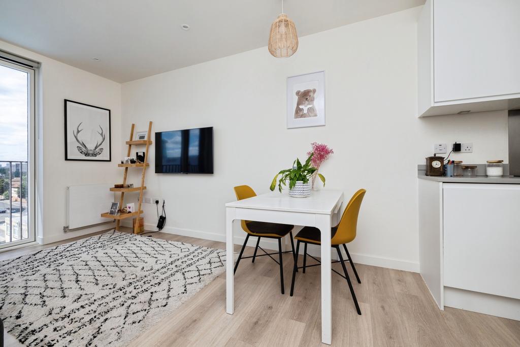 Open-plan living area