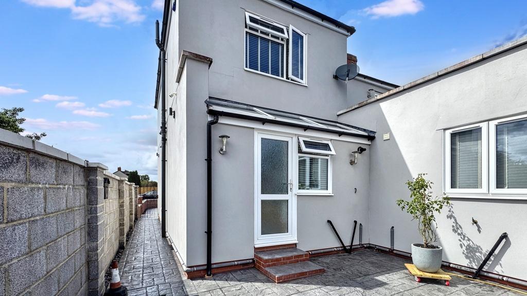 Freshly painted two-storey property with a neat...
