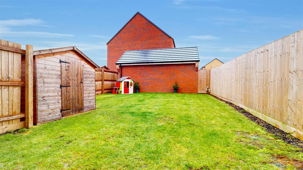 Rear garden