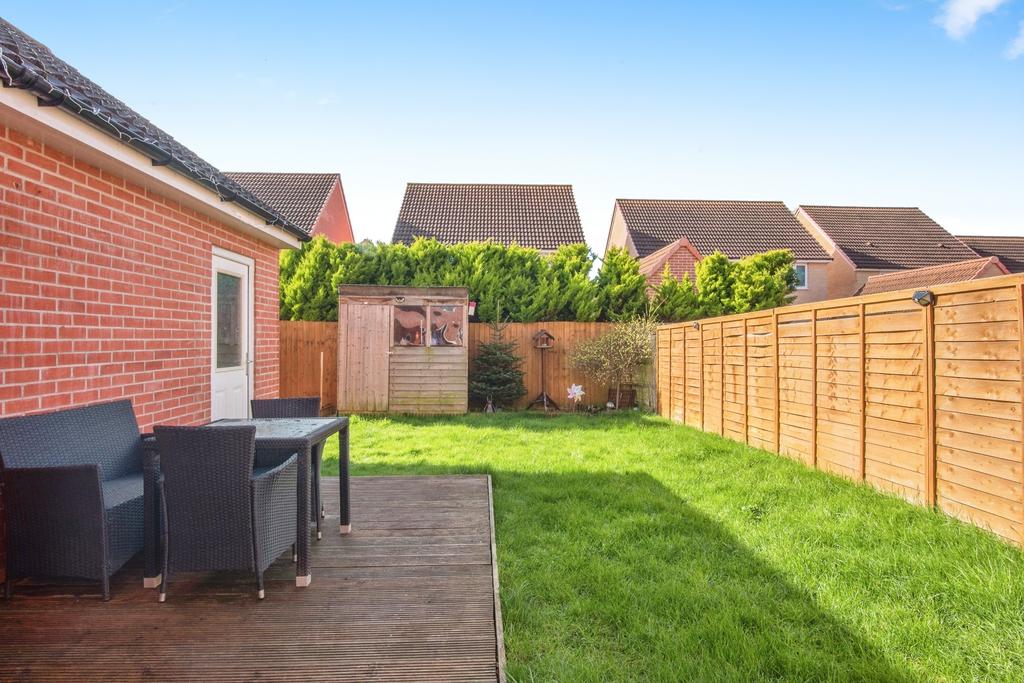 Rear garden