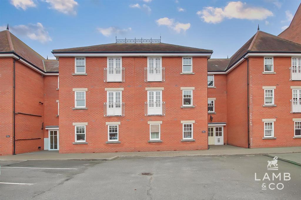 Outside front
