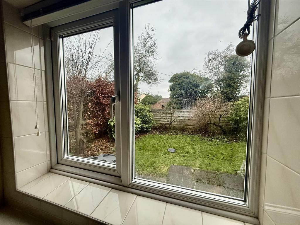 View from kitchen