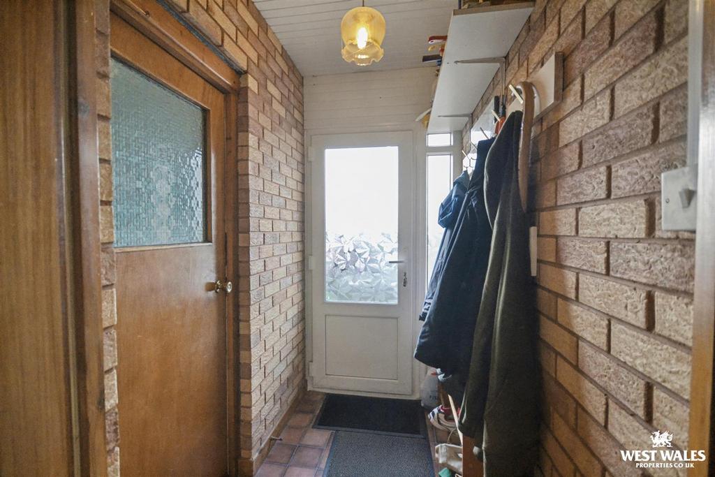 Rear porch