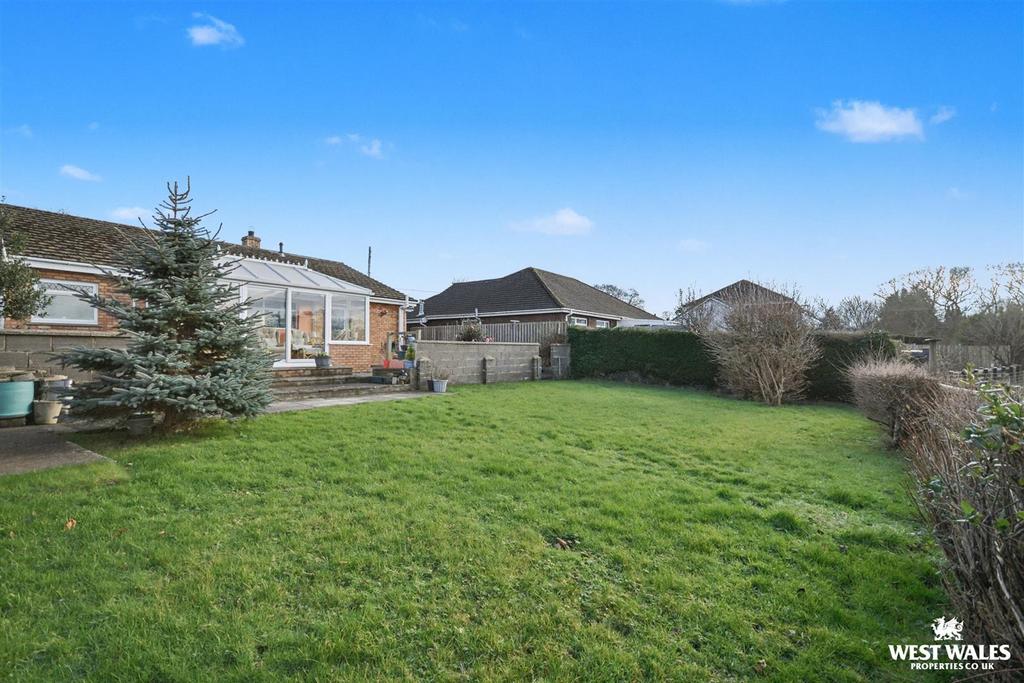 Rear garden