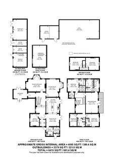 6 bedroom detached house for sale, The Old Vicarage, St Marys Road, Wexham, Buckinghamshire, SL3