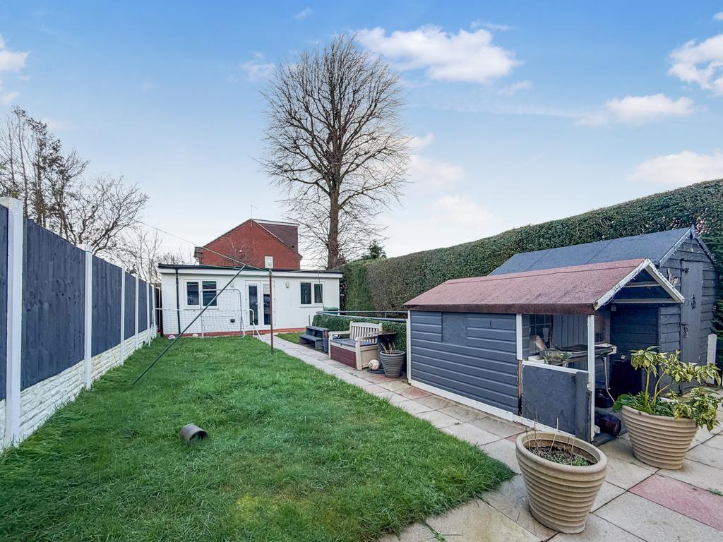 Rear garden