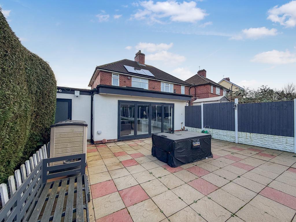 Rear garden