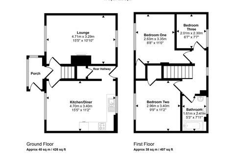 3 bedroom end of terrace house for sale, Rose Crescent, Houghton Le Spring, Durham, DH4 6ED