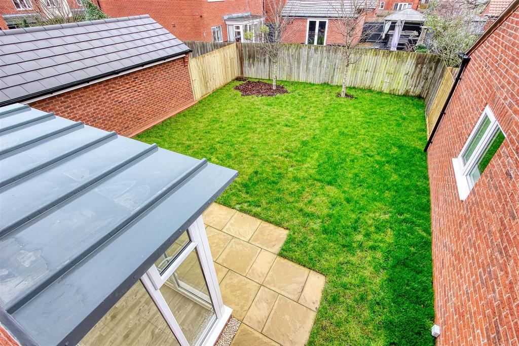 Rear garden