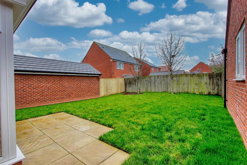 Rear garden