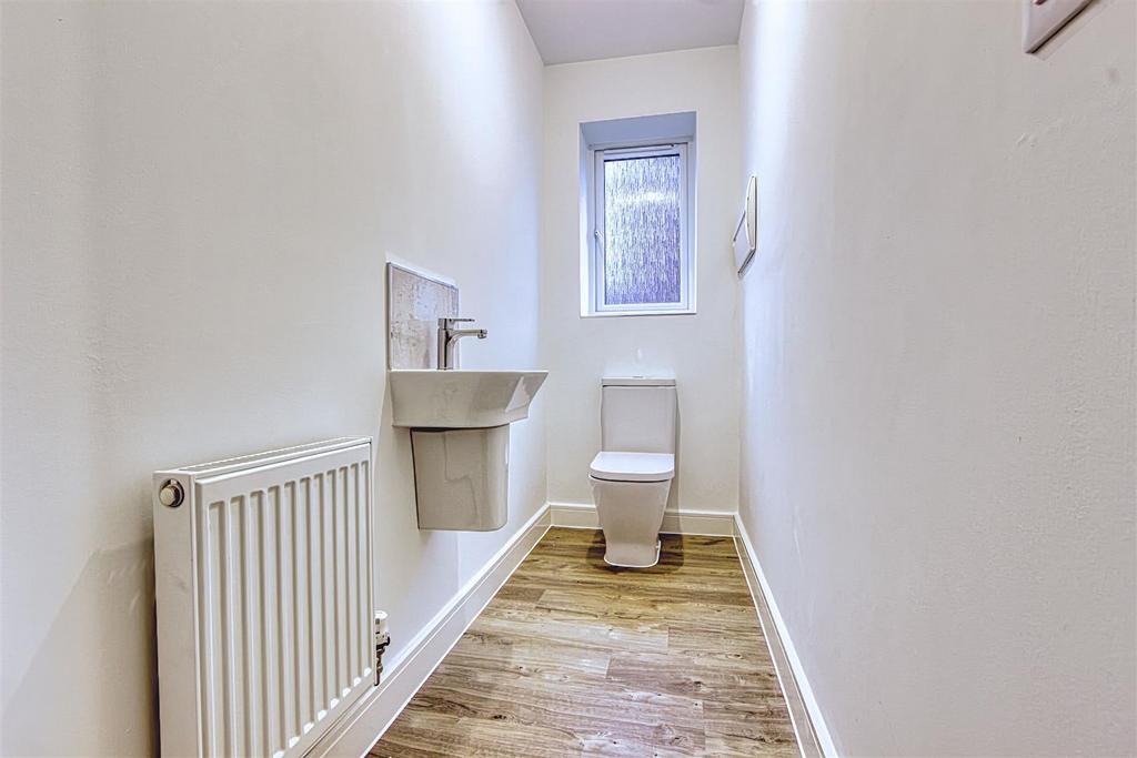 Ground floor cloakroom