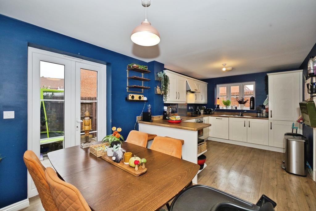 Open-plan living area, open plan living