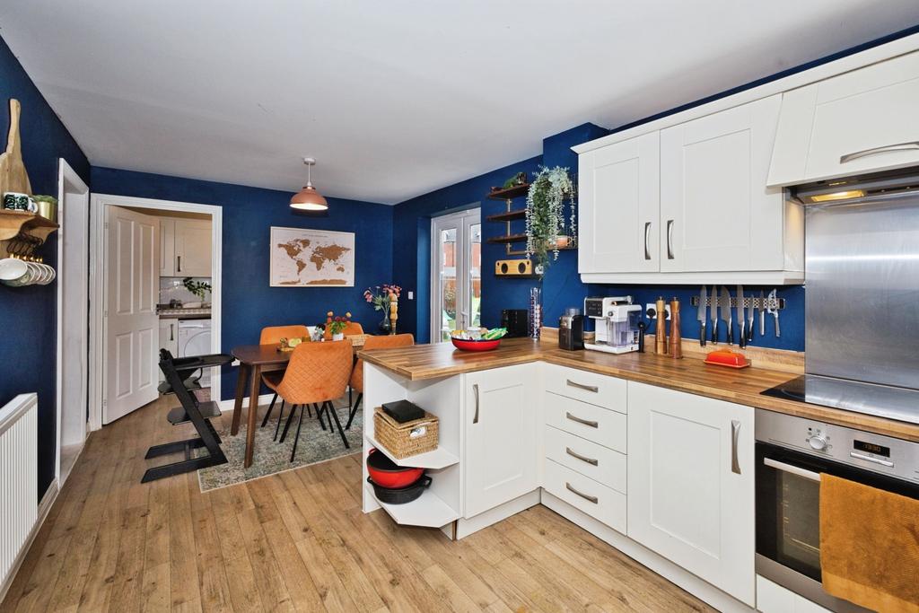 Open-plan living area, open plan living