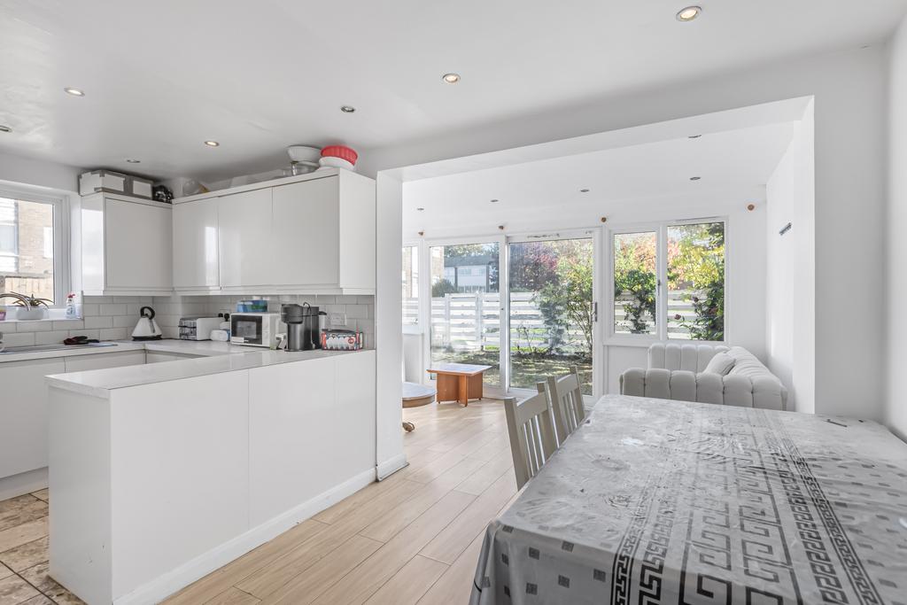 Open-plan living area, open plan living
