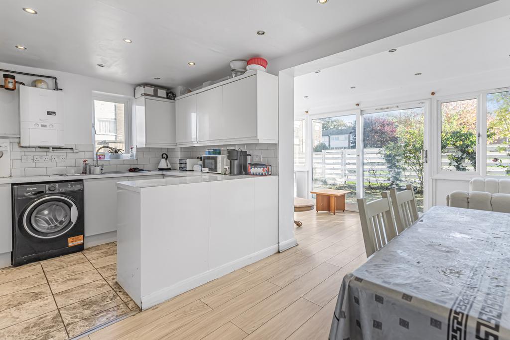 Open-plan living area, open plan living