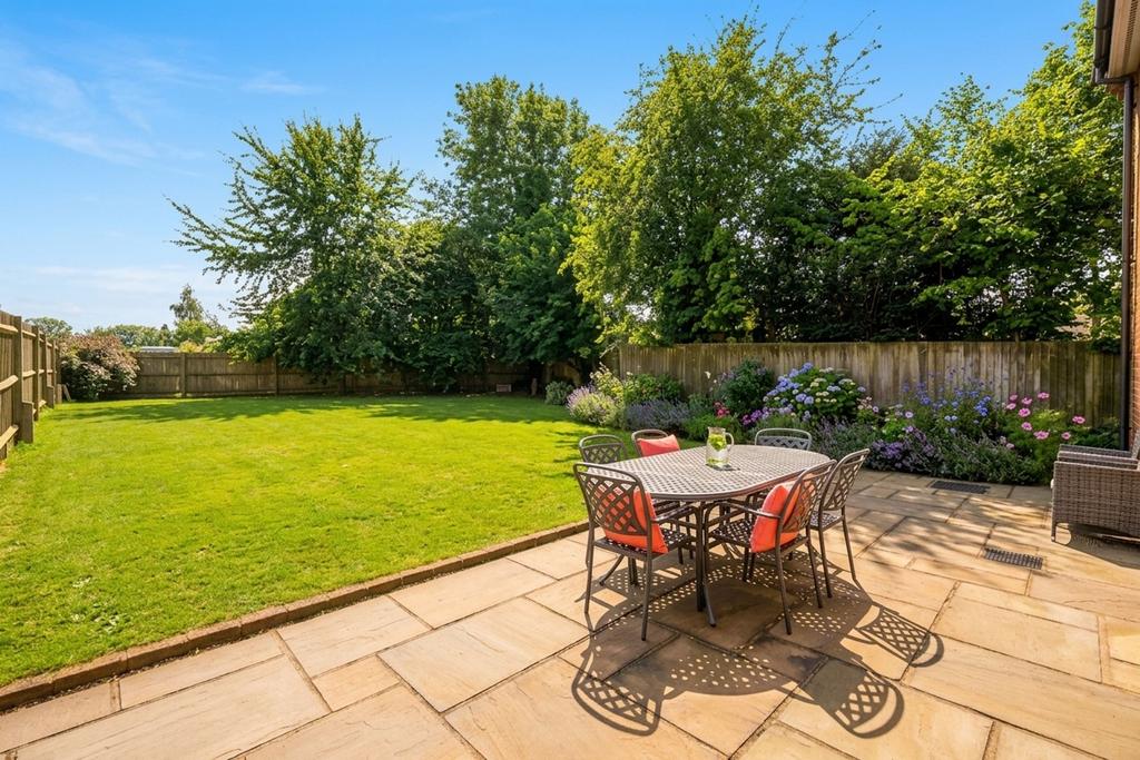 Patio view, garden