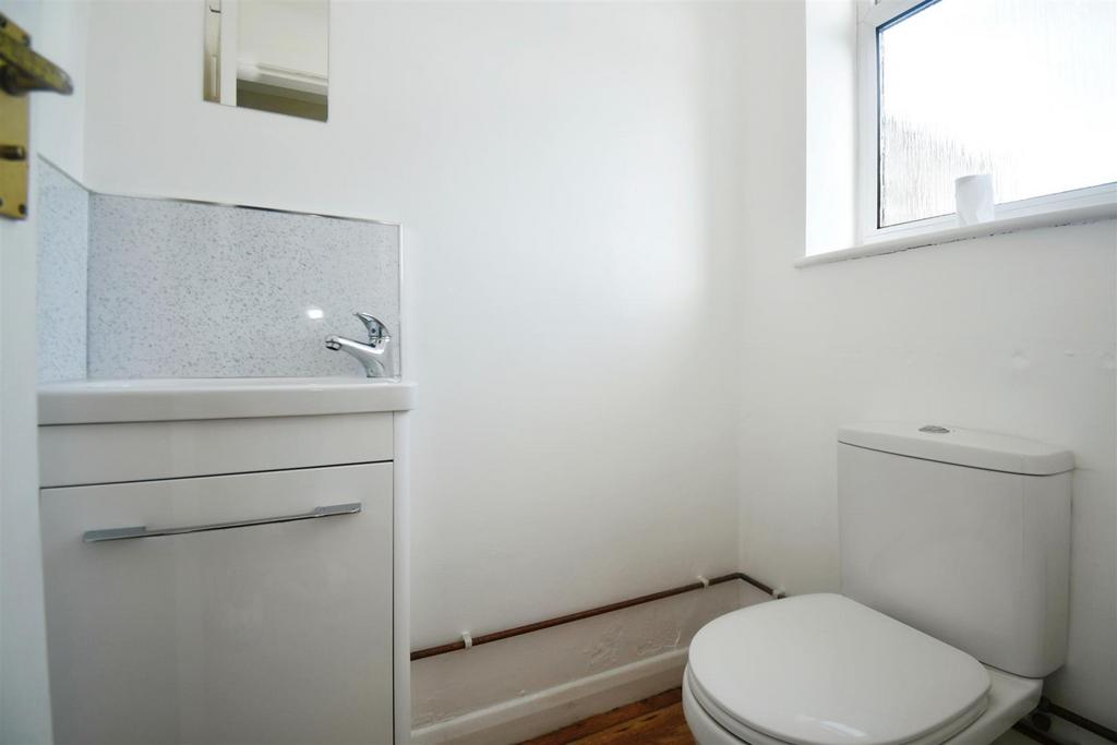 Downstairs cloakroom one