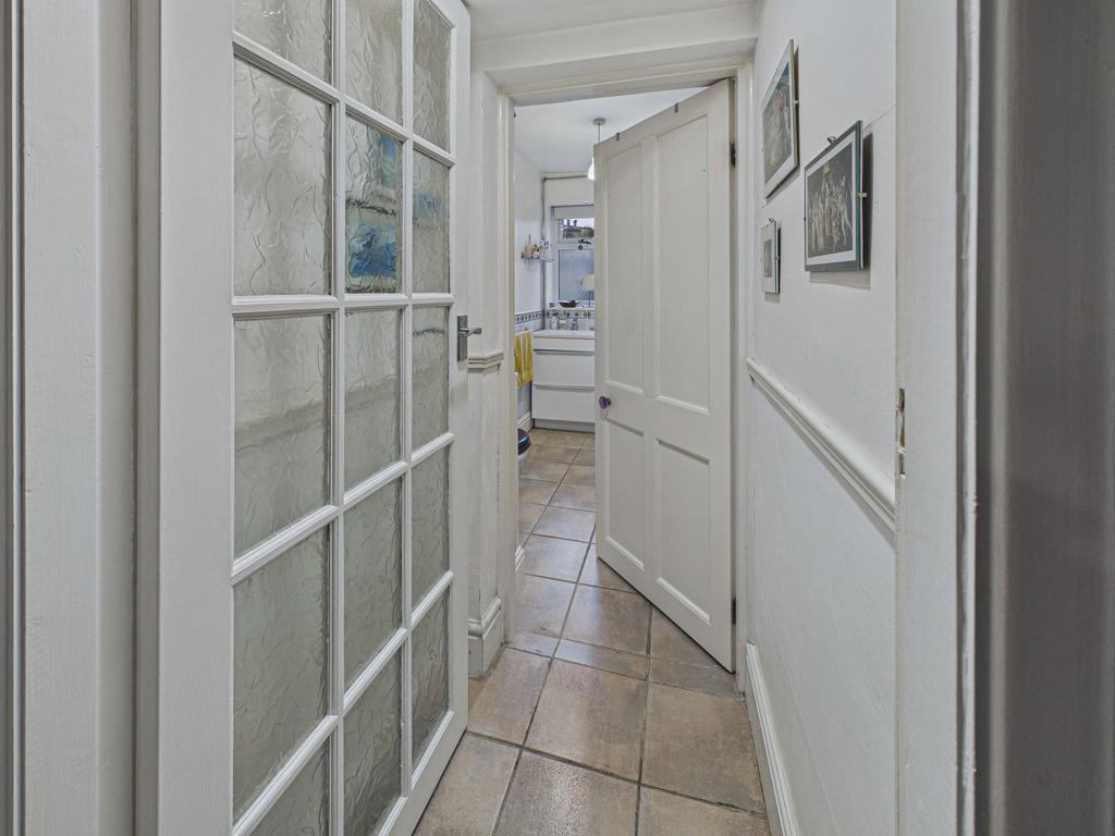 Downstairs hallway