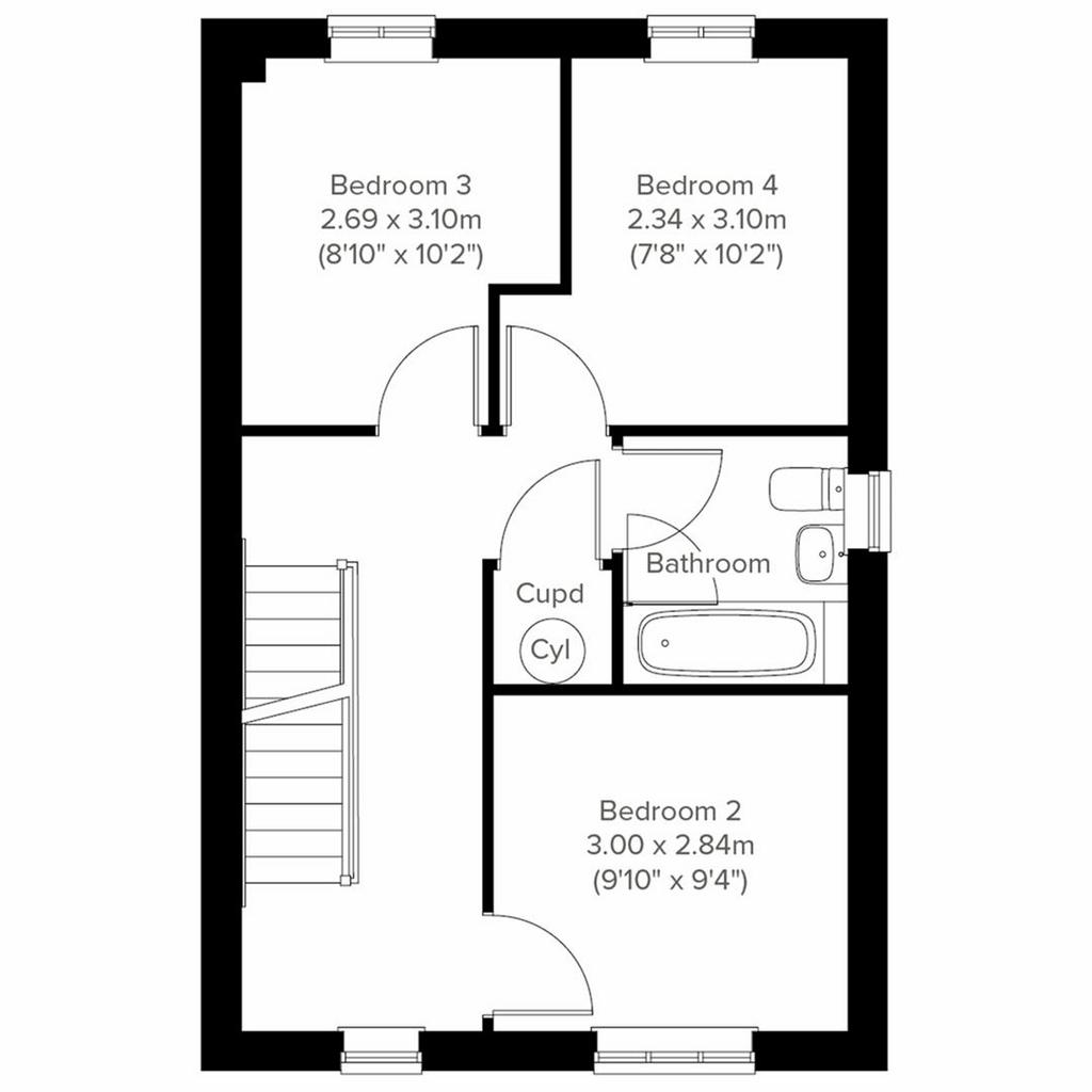 First floor floorplan