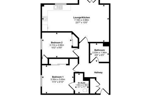 2 bedroom apartment for sale, Sun Gardens, Thornaby, Stockton-on-Tees, Durham, TS17 6PL