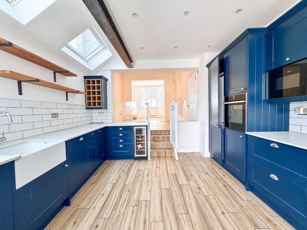 Kitchen, open plan living