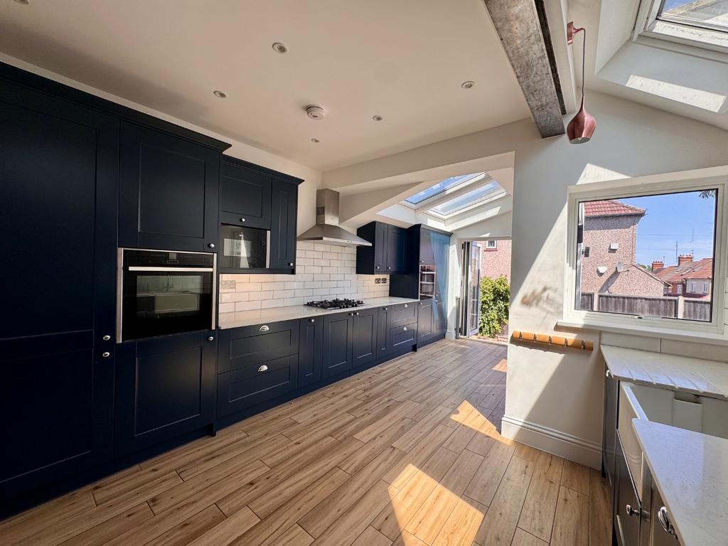 Kitchen, open plan living