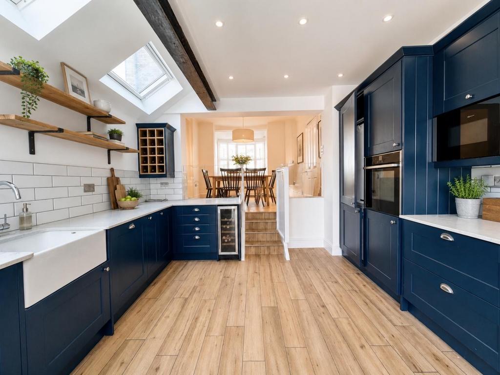 Kitchen, open plan living