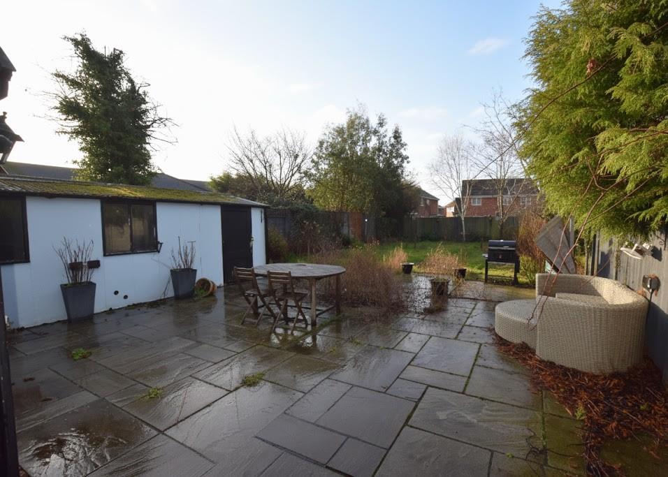Rear garden
